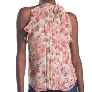 Veronica Beard Silk Blend Tan Top